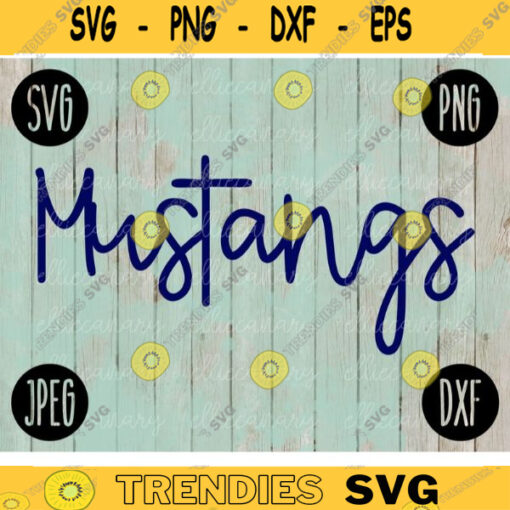Football SVG Mustangs Game Day Sport Team svg png jpeg dxf Commercial Use Vinyl Cut File Mom Life Parent Dad Fall School Spirit Pride 1670