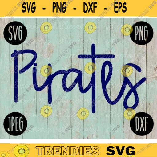 Football SVG Pirates Game Day Sport Team svg png jpeg dxf Commercial Use Vinyl Cut File Mom Life Parent Dad Fall School Spirit Pride 2010