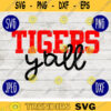 Football SVG Tigers Yall yall Sport Team svg png jpeg dxf Commercial Use Vinyl Cut File Mom Life Parent Dad Fall School Spirit Pride 1267