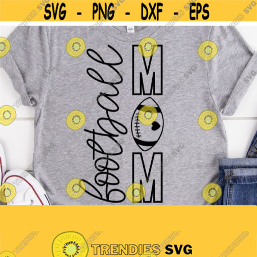 Football Shirt Design Football Mom Svg Cut File for Cricut Football Eps Football Mom Shirt Svg Football Mama SvgPngEpsDxfPdf Vector Design 1194