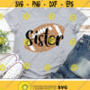 Football Sister Svg Grunge Football Svg Sport Svg Dxf Eps Png Cheer Sis Cut Files Girl Clipart Football Shirt Design Silhouette Cricut Design 984 .jpg