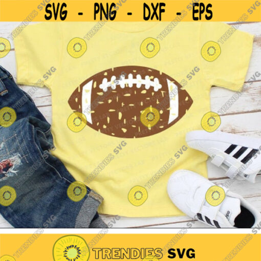 Football Svg Grunge Football Svg Kids Cut File Sport Svg Dxf Eps Png Football Shirt Design Distressed Clipart Women Silhouette Cricut Design 1507 .jpg