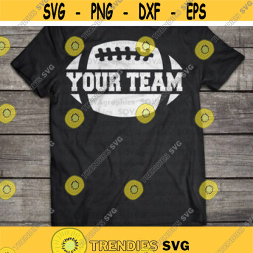 Football svg Football Monogram svg Football Mascot svg Your Team svg Football Template svg dxf png svg Cut File Cricut Silhouette Design 139.jpg