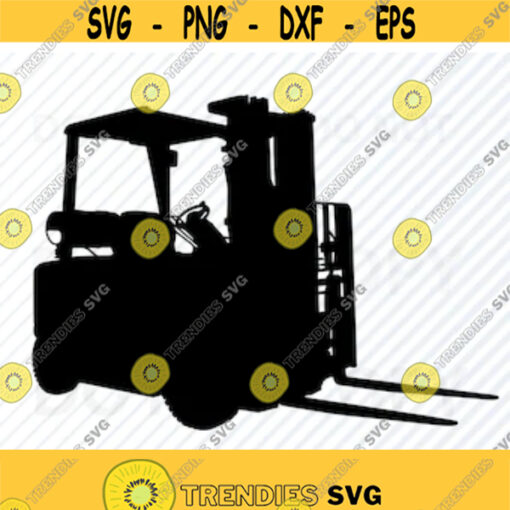 Fork Lift SVG Files Forklift svg file for cricut Wharehouse Vector Images Silhouette Forklift PNG Clipart epsDxf Loader lift Design 411