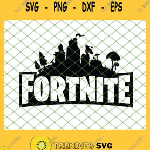 Fortnite Logo SVG PNG DXF EPS 1