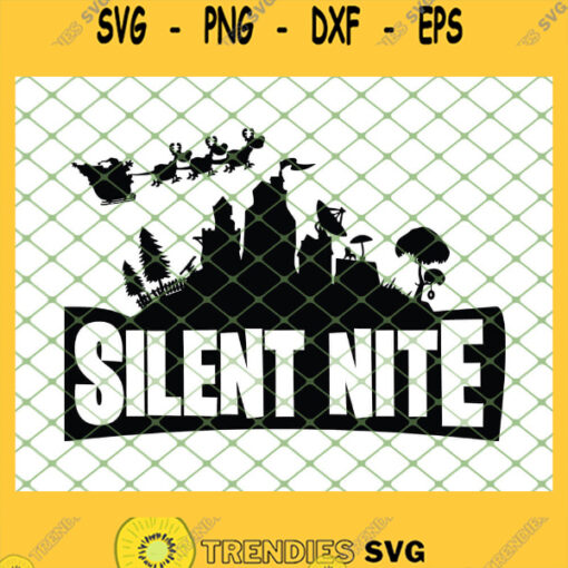 Fortnite Silent Nite SVG PNG DXF EPS 1