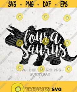 Four A Saurus Svg FileDXF Silhouette Print Vinyl Cricut Cutting SVG T shirt DesignDinosaur svg4th Birthdayfourth birthday svgclipart Design 160