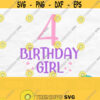 Fourth Birthday Svg Birthday Girl Svg Four Svg File For Cricut 4th Birthday Svg Birthday Girl Shirt Svg Birthday Confetti Svg Four Png Design 692