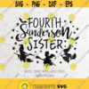Fourth Sanderson Sister SvgHocus Pocus Svg Halloween Svg File DXF Png Eps Silhouette Print Vinyl Cricut Cutting SVG T shirt DesignWitch Design 400