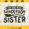 Fourth Sanderson sister svg Halloween svg Sanderson sisters svg Cricut Cameo Vinyl Cut Files Hocus Pocus svg Design 709