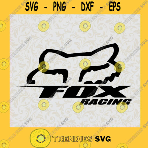 Fox racing Fox SVG Racing logo decal file vector clipart Svg File For Cricut