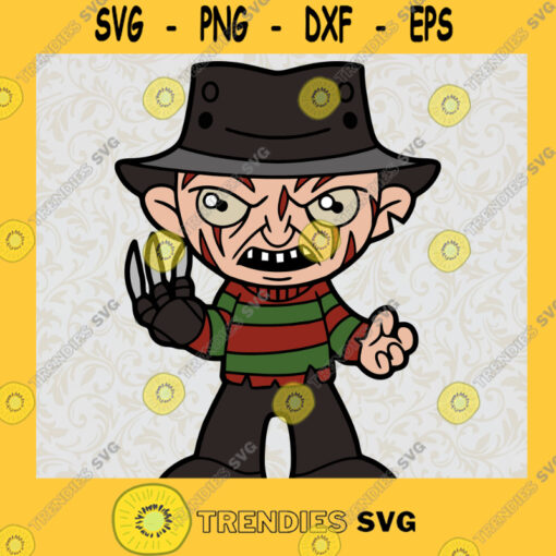 Freddy Krueger Freddy Krueger svg Halloween DXF SVG PDF Drip Svg 90s Freddy svg Horror svg