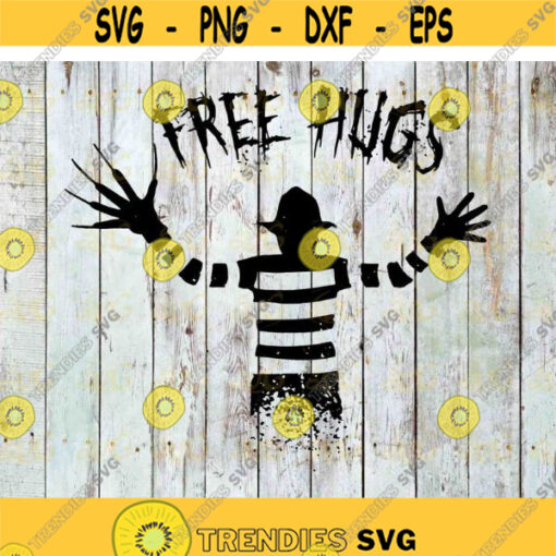 Free Hugs Svg Halloween Svg Halloween Gift svg Funny Cuties Horror SVg Cricut File Clipart Svg Png Eps Dxf Design 692 .jpg
