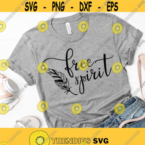 Free Spirit Svg File Instant Download Boho Svg Bohemian Svg Feathers Svg Free Spirit Shirt Design Svg Tribal Svg Cut File Png Eps Dxf Design 42
