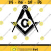 Freemason Symbol SVG PNG PDF Cricut Silhouette Cricut svg Silhouette svg Masonic Square And Compass Svg Mason Logo Design 2027