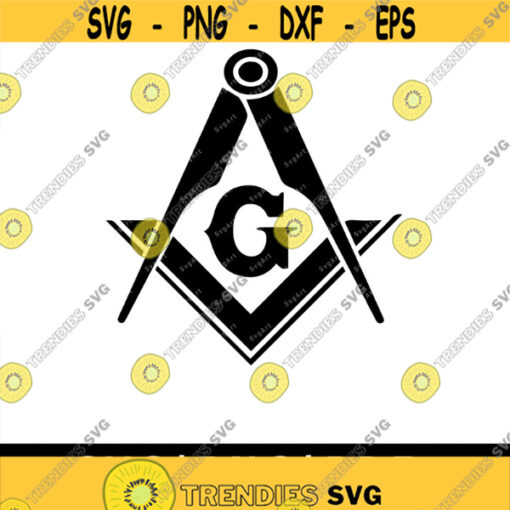 Freemason Symbol SVG PNG PDF Cricut Silhouette Cricut svg Silhouette svg Masonic Square And Compass Svg Mason Logo Design 2027