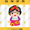 Frida Kahlo SVG Baby Frida Kahlo Svg Baby Frida SVG Frieda Kahlo Svg Frida Kahlo Svg Cut Files For Cricut Silhouette Sublimation