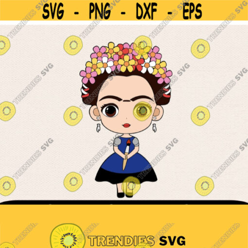 Frida Svg Cricut Svg Woman Svg Girl Svg Mom Svg Frida Png Family Svg Design 34