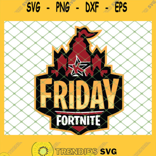 Friday Fortnite SVG PNG DXF EPS 1