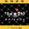 Friend All Horror Movies Svg Friends Svg Horror Movie Characters Svg Killers Svg 1