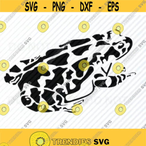 Frog SVG Files Clipart Clip Art Silhouette Vector Images Frogs SVG Image For Cricut Toad Eps Png Dxf Black white logo design Design 416