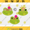 Frog svg princess and the frog svg frog face svg big brother svg big sister svg prince svg iron on clipart SVG DXF eps png pdf Design 354