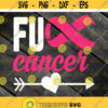 Fuck Cancer Survivor svg Breast Cancer svg Awareness svg cricut file clipart svg png eps dxf Design 577 .jpg