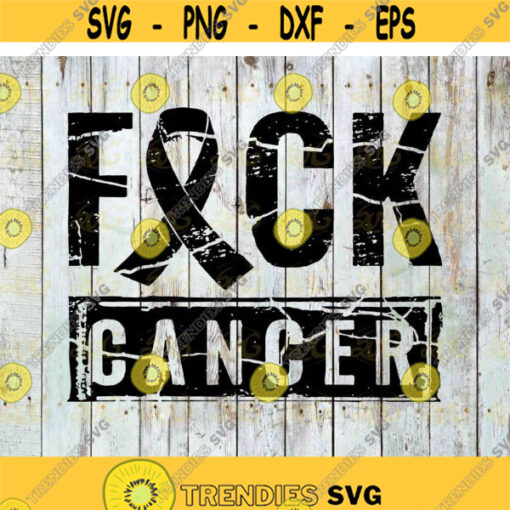 Fuck Cancer anti cancer cancer fight with cancer gift for friend friend gift svg Cancer Svg Awareness Svg cricut file clipart Design 211 .jpg