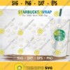 Full Wrap Daisies Starbucks Cold Cup SVG Daisy SVG DIY Venti for Cricut 24oz venti cold cup Instant Download Design 171