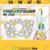 Full Wrap Daisy Starbucks Cup svg Daisies Starbucks Cold Cup SVG Floral Starbucks Venti 24 Oz Cup svg for Cricut