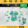 Full Wrap Starbuck NurseGreen lab coat Doctor starbucks cup svgLove NurseGreen lab coat for venti cold cup 24 oz Design 15