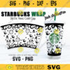 Full Wrap Starbucks jack skellington Cold Cup SVG Halloween svg Jack skellington svg DYI Venti Cup Instant Download Svg Files for Cricut 276