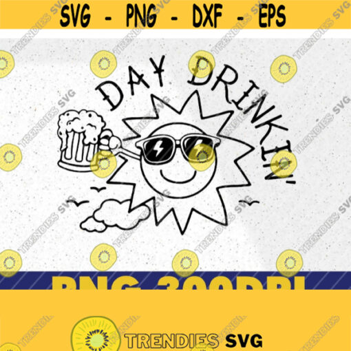 Funny Beer PNG Vintage Beer png Day Drinking png Beer png For Mens Womens Retro Unisex Tee Cool Drinking png Funny Party png Design 296