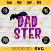 Funny Halloween SVG Dadster Dad Monster svg png jpeg dxf Silhouette Cricut Commercial Use Vinyl Cut File Fall Witch Bat 1569