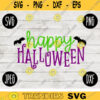Funny Halloween SVG Happy Halloween svg png jpeg dxf Silhouette Cricut Commercial Use Vinyl Cut File Fall Bats 1229