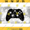 Game Clipart DistressedGrunge Black Video Game Controller Inspired by Microsoft X Box Video GameGamerGaming Digital Download SVGPNG Design 483