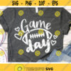 Game Day Svg Football Svg Cheer Cut Files Football Mom Svg Love Football Svg Dxf Eps Png Cheerleader Shirt Design Silhouette Cricut Design 824 .jpg