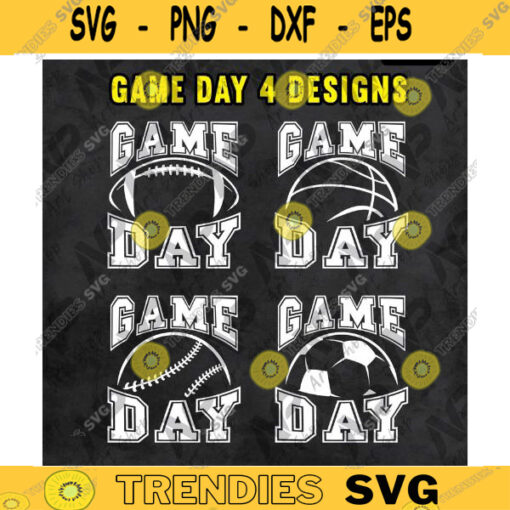 Game Day svg American Football svg Basket ball svgBaseball svg Soccer svg Sport Shirt Design Sport team Svg for cut Design 434 copy