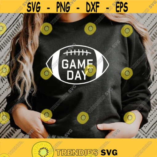 Game Day svg Football Game Day svg Game Day Football svg Fall Sports svg Football Shirt svg Digital Cut File For Cricut Png silhouette Design 268