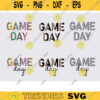 Game Day svg png half leopard cheetah print game day svg png Football baseball softball soccer football svg baseball mom svg game copy