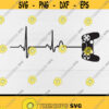 Gamer Heartbeat svgVideo Game PlayersGamingGame LoversDigital DownloadPrintSublimation Design 463