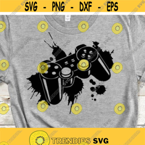 Gamer Svg File Game Controller Svg File Gamer Shirt Svg Design Gamer Controller Svg Gamer Clipart Remote Controller Svg Png Dxf Files Design 7