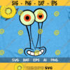 Garry Face Svg Sponge Bob Snail Cut File SpongeBob Square Pants Svg Garry Snail Svg dxf pngeps Design 236 .jpg
