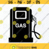 Gas Pump SVG Silhouette Gas Clip Art SVG Files For Cricut Eps dxf ClipArt Gas Pump png Gas pump Vector clipart transportation Design 67