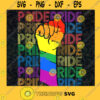 Gay Pride Fist LGBT Svg LGBT Pride Svg Rainbow Svg Equality Svg Support Lgbt Rights Pride Gift For Ally Matching LGBT Svg