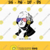 George Washington svg usa Presidents Merica svg Fourth of July SVG 4th of July Svg Patriotic SVG Cricut Silhouette Cut File svg dxf Design 261