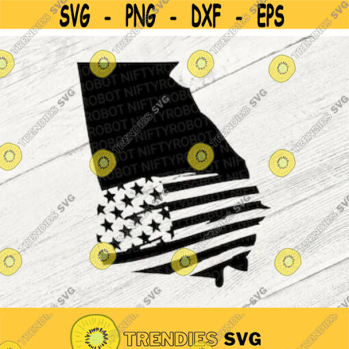 Georgia SVG Files Digital Download Georgia Flag SVG SVG File for Cricut Distressed Flag svg Georgia Cut File Cricut Downloads