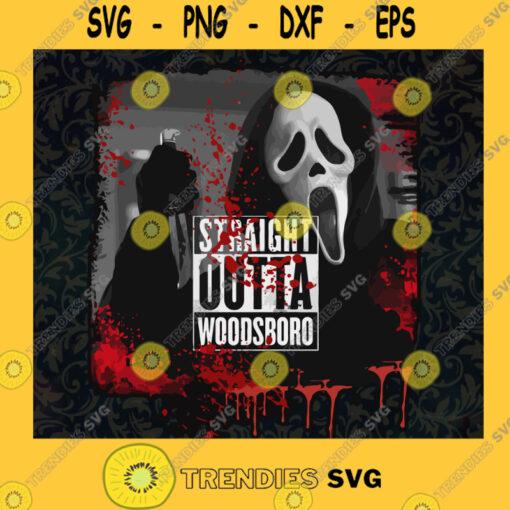 Ghost Face Outta SVG Ghost Horror SVG Ghost Halloween SVG PNG EPS DXF