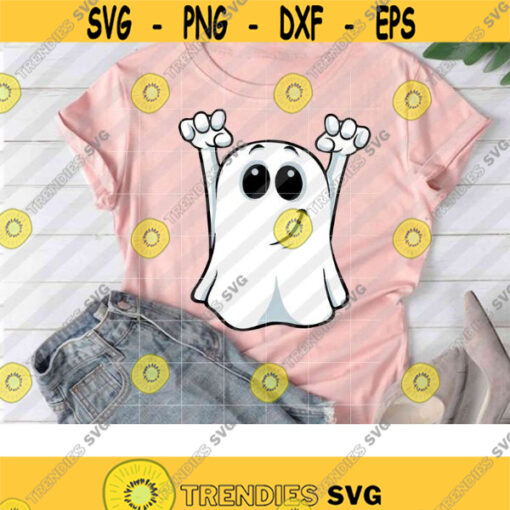 Ghost Svg Halloween Svg Halloween Gift svg Funny Cuties Horror Svg cricut file clipart svg png eps dxf Design 229 .jpg
