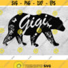 Gigi Bear Svg Gigi Svg Grandma svg Gigi Life Svg Png Dxf Eps Vector 300dpi Design 117